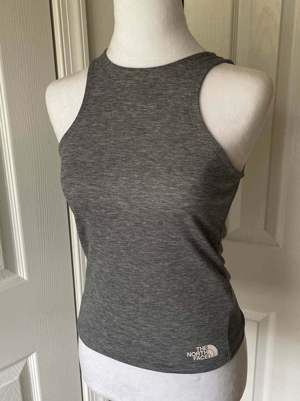 The North Face Women's Heather Charcoal Athletic Tank